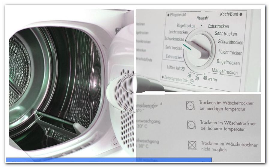 Put the dryer on the washing machine - something to keep in mind