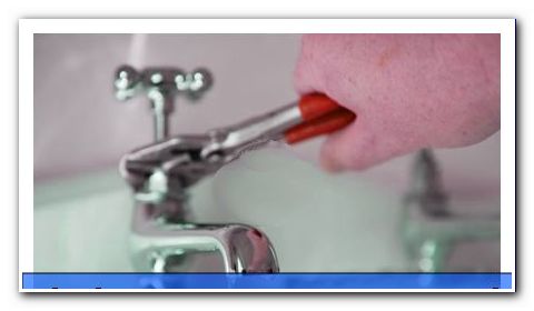 Decalcificați robinetul - curățați interiorul perforatorului și filtrului - baie și sanitare