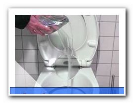 Toilet is clogged - Helpful home remedies for toilet / WC