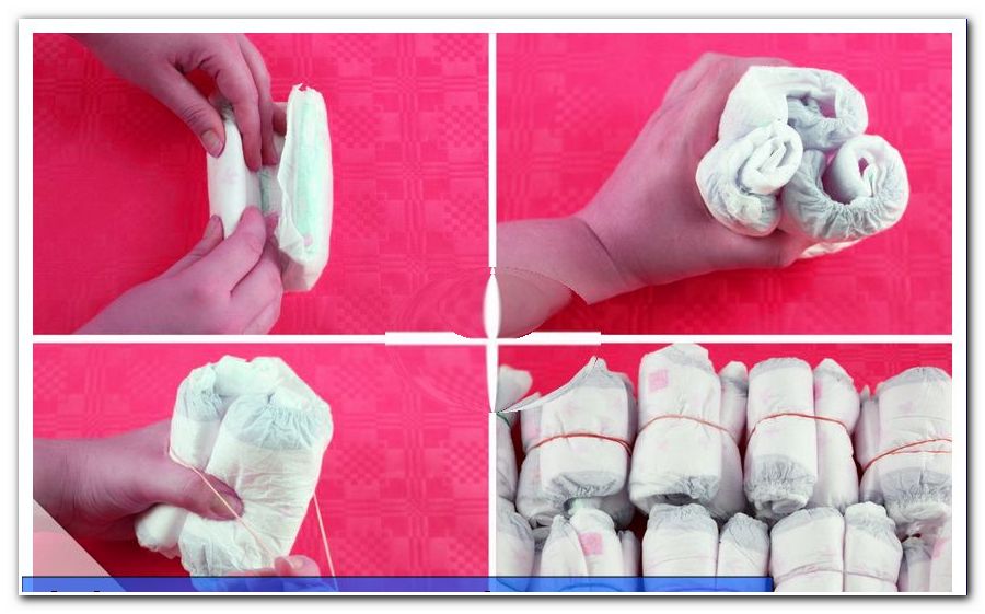 Haga pastel de pañales usted mismo y retoque: instrucciones con imágenes - Ropa de bebé de ganchillo