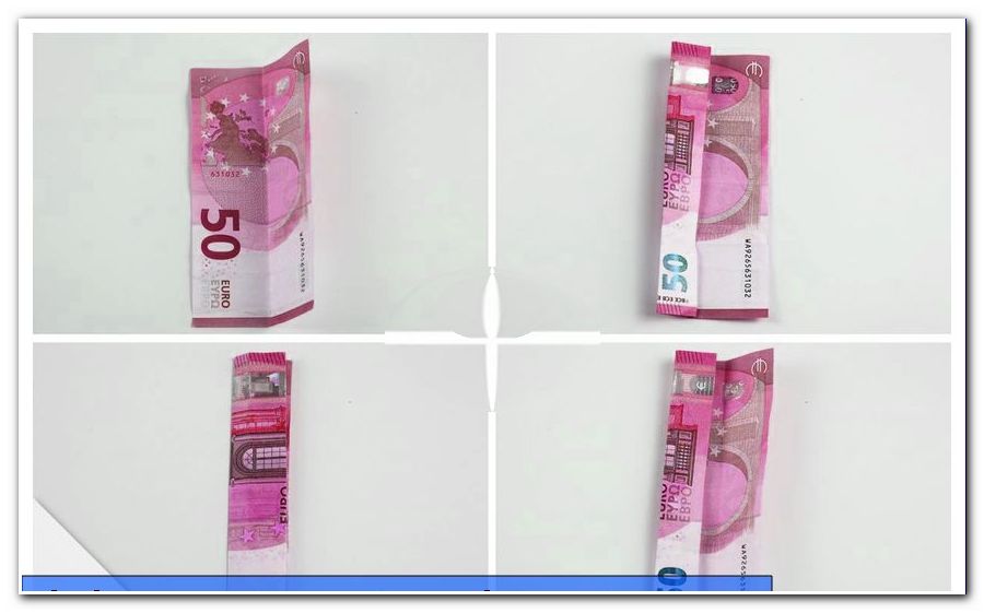 Fold origami elephant - instructions + paper / banknote template