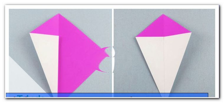 Taita origamijouttaja pois paperista - taivutusohjeet - Virkkaa vauvavaatteet
