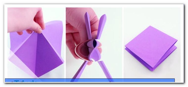 Fold origami ribbon: Decorate artfully gifts