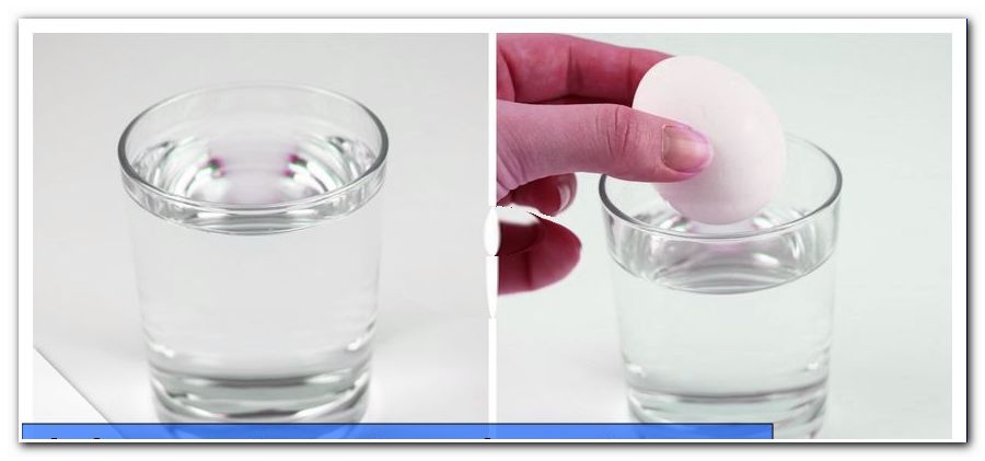 Testarea ouălor într-un pahar cu apă - testați-vă pentru ouă bune sau rele