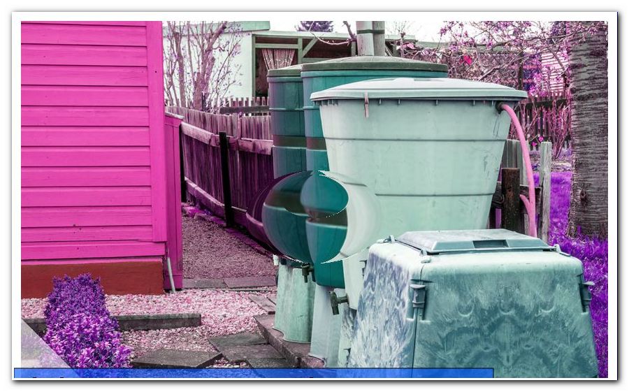 Use rainwater for toilet and washing machine: 10 tips