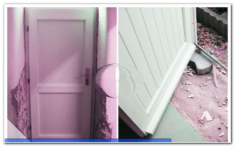 Standard DIN door dimensions - door width / door height for interior doors