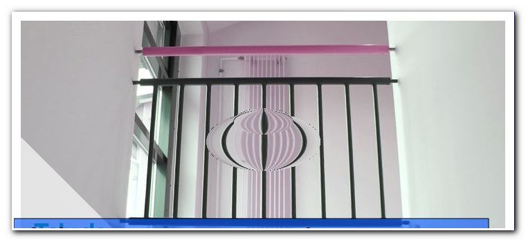 All parapet heights for windows, balcony and railings / handrails - general