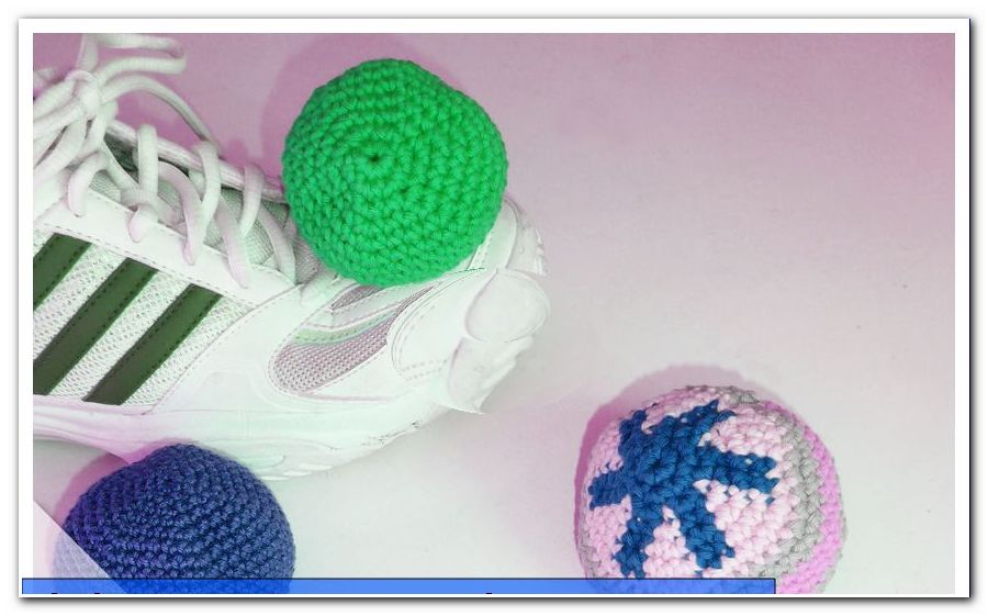 Crochet Hacky Sack - Navodila za kvačkane žonglerske kroglice - splošno