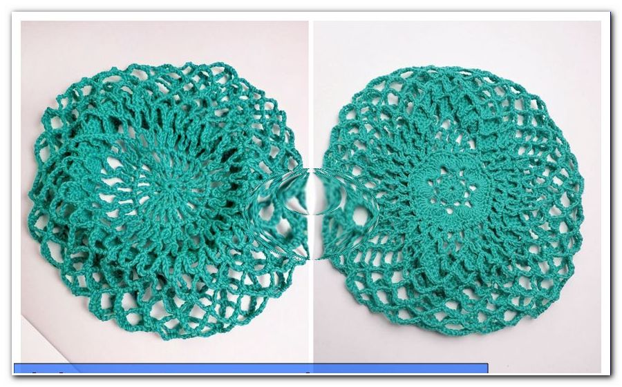 Crochet Snood - Free instructions for a crocheted hairnet