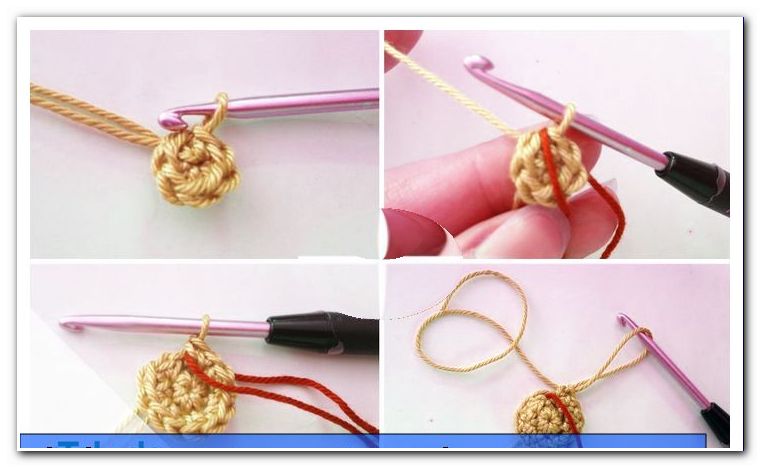 Crochet Heart - tutorial de DIY para um simples coração de crochê