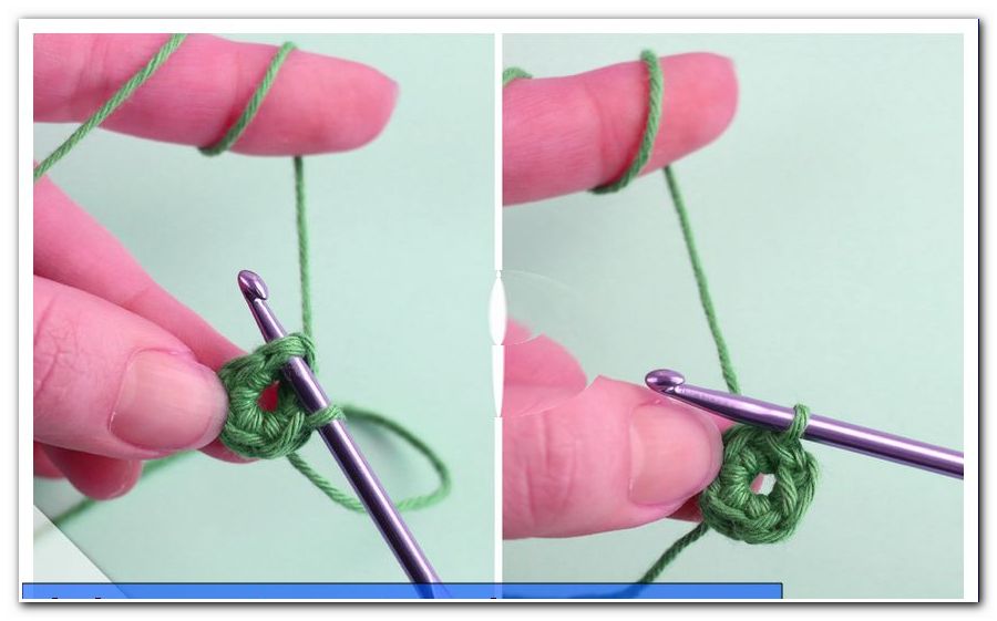Crochet Circle - Instrucțiuni - Rundele complete și rundele spiralate - general