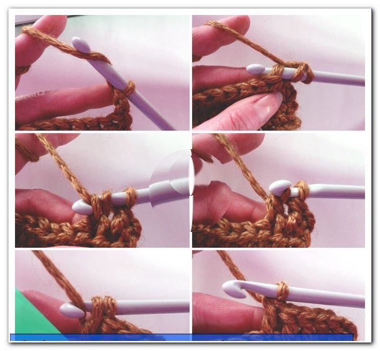 Crochet half and whole sticks - how it works!