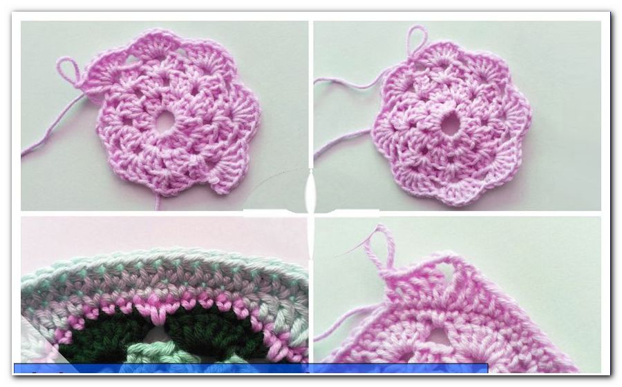 Crochet patchwork blanket - Instructions for patchwork crochet - general