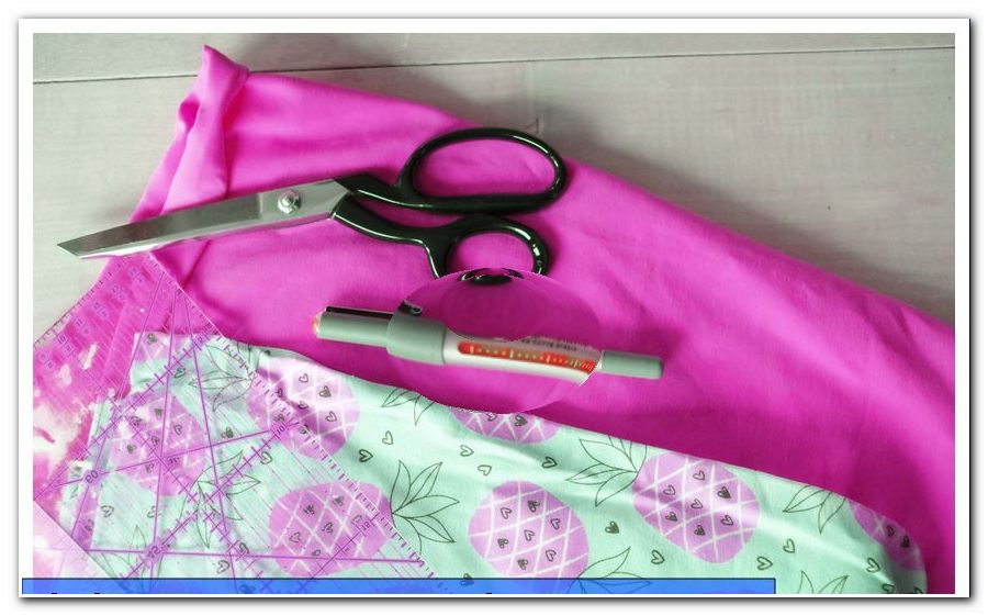Costurar e costurar o capuz - padrão de costura + instruções para iniciantes