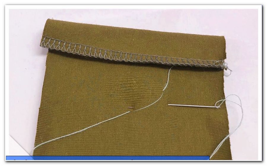 Seam the seam properly: this is how to avoid fabric edges correctly - general