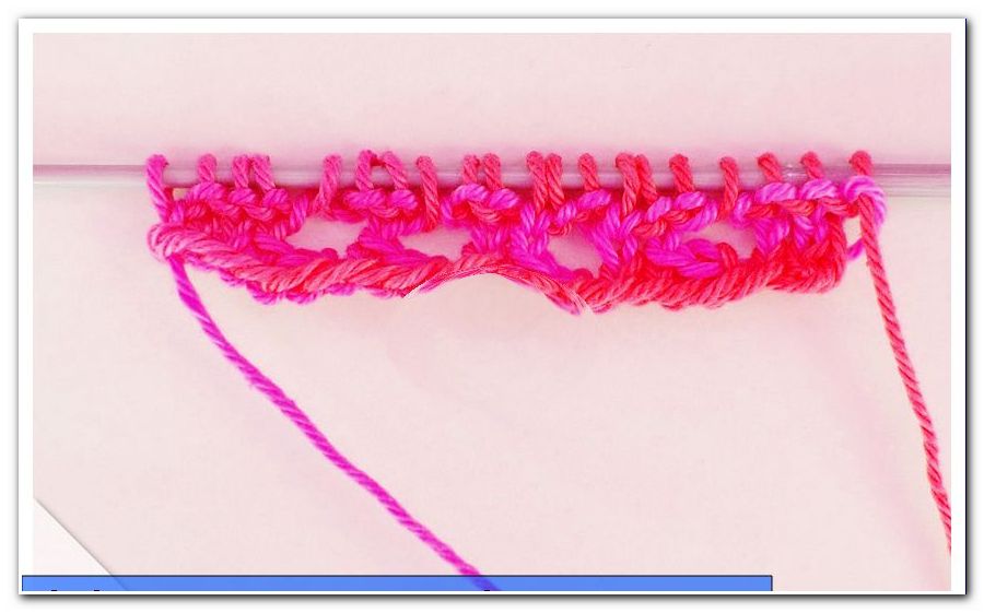 Modèle de filet en tricot - Filet de pêche en tricot - Guide bricolage