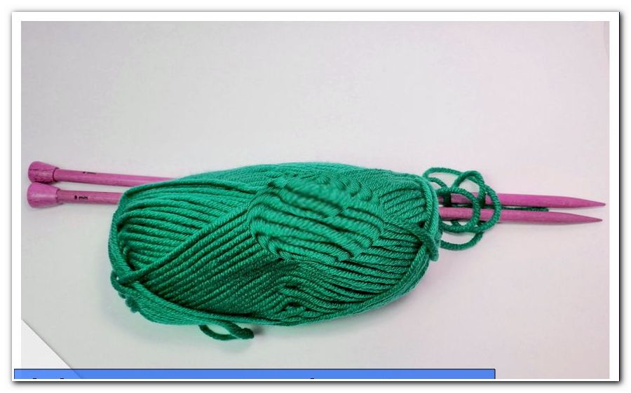 Knit tube scarf - free knitting instructions for beginners - general