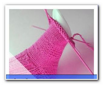 Knitting socks - Start and sew lace types - general