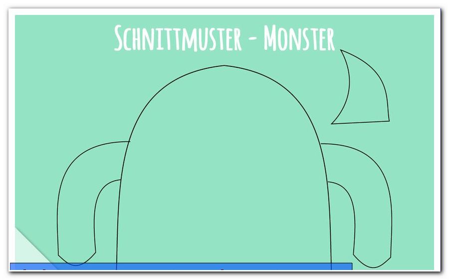 Sew Monster - Instructions pour un monstre câlin