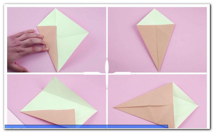 Origami Mouse Fold - Ohjeet kuvilla