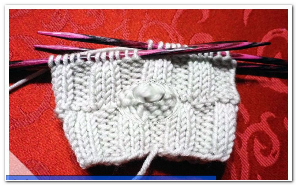 Aquecedores de pulso Knitting - instruções para iniciantes - geral