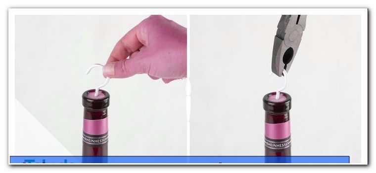 Open wine bottle without corkscrew - in just 30 seconds - general